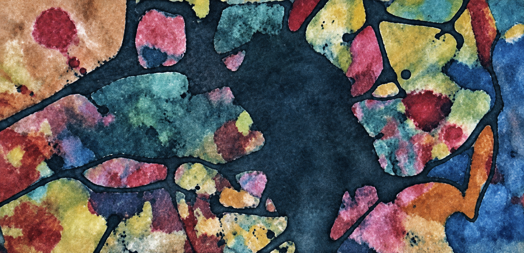 Fragment couleur restauré avec des contours nets
